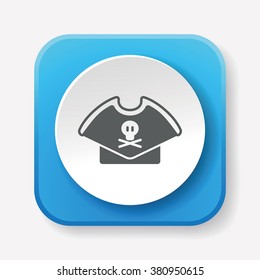 Pirate hat icon