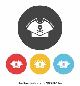 Pirate hat icon