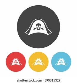 Pirate hat icon