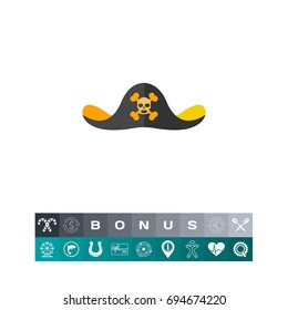 Pirate Hat Icon