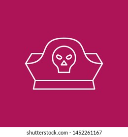 Pirate Hat icon for your project
  