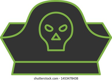 Pirate Hat icon for your project
  