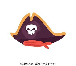 pirate hat with skull icon