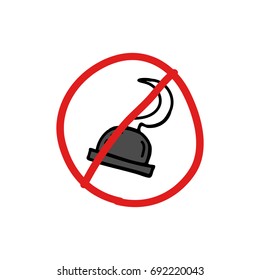 pirate hook doodle icon