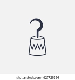 pirate hook icon