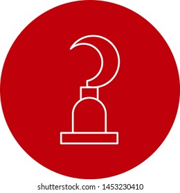 Pirate Hook icon for your project
