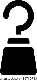 pirate hook line style icon design