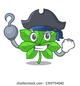Pirate horse chestnut isolated in the cartoon