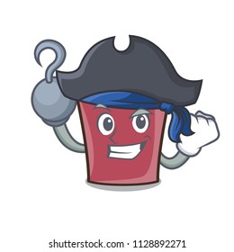 Pirate hot chocolate character cartoon