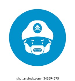 Pirate icon. 