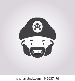 Pirate icon. 