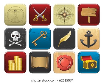 Pirate Icon Set