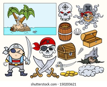 Pirate Illustrations