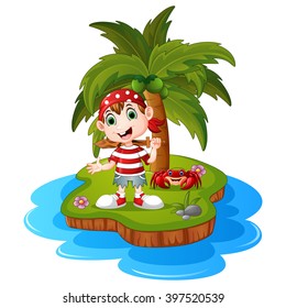 Pirate in the island