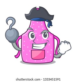 Pirate kitchen apron isolated the with cartoon