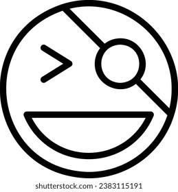 vector de ilustración de icono de línea pirata