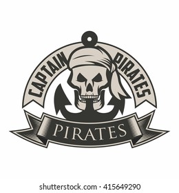 Pirate Logo Template
