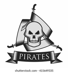 Pirate Logo Template

