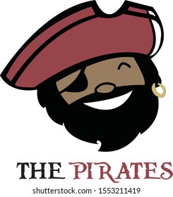 The Pirate logo - vector