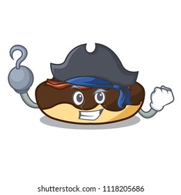Pirate maple bacon bar character cartoon