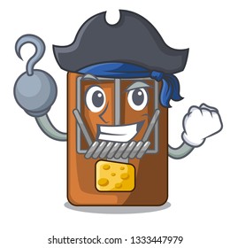 Pirate mousetrap in the a character shape