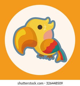 pirate parrot theme elements