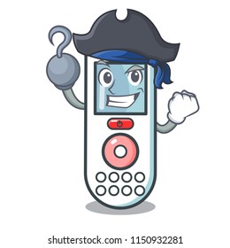 Pirate remote control character cartoon