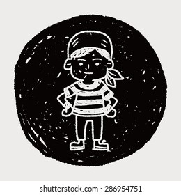 pirate Sailor doodle