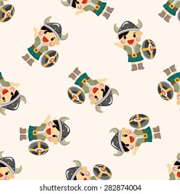 pirate ,seamless pattern