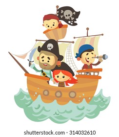 14,003 Cute pirate ship Images, Stock Photos & Vectors | Shutterstock