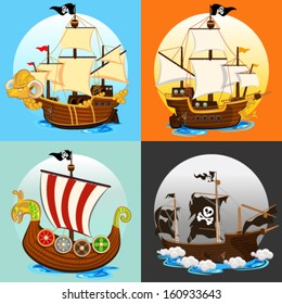 Pirate Ship Collection Set