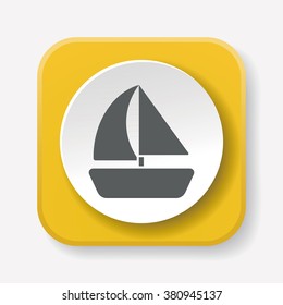 pirate ship icon