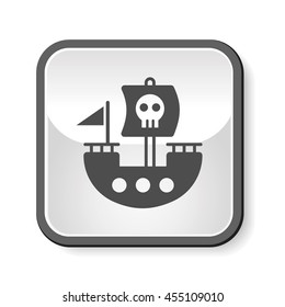 pirate ship icon