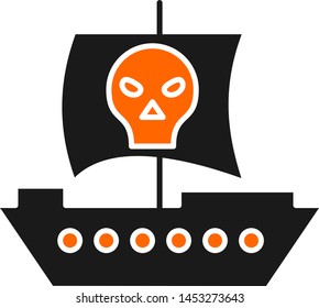 Pirate Ship icon for your project
