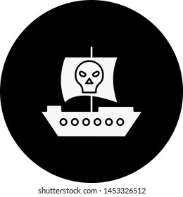 Pirate Ship icon for your project
