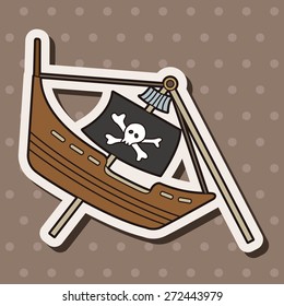 pirate ship theme elements