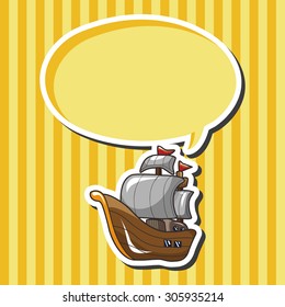 pirate ship theme elements
