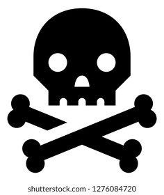 Pirate Skull Crossbones Icon