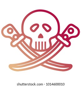 pirate skull icon image