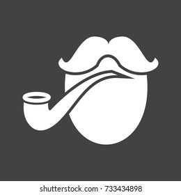 Pirate with Smoking Pipe