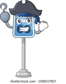 Pirate speed limit with the character shape
