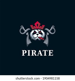 pirate sport gaming logo design