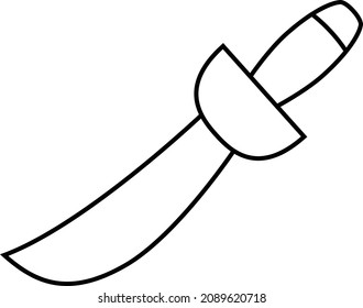 Arte e ilustración de vectores de espada pirata