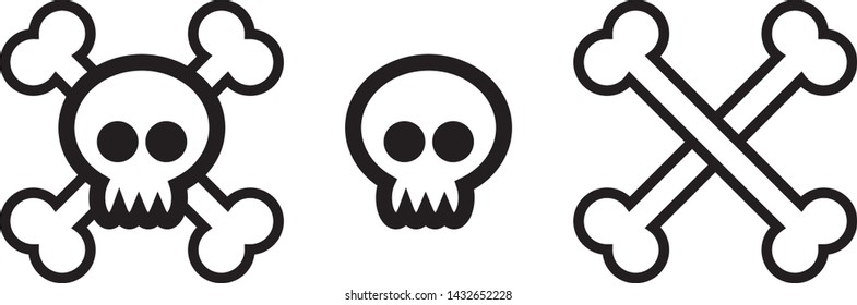 Pirate Symbol Cartoon Vector Clipart Stock Vector (Royalty Free ...