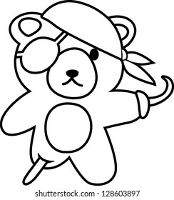 Pirate- Teddy bear