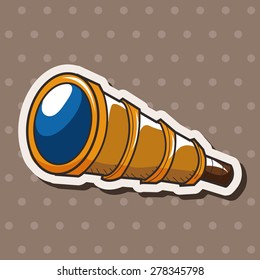 pirate telescope theme elements