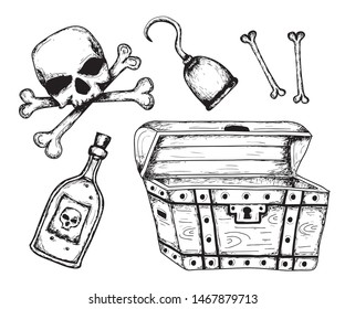 Pirate theme drawings - 3/3