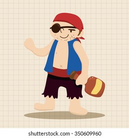 pirate theme element