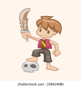 pirate theme elements