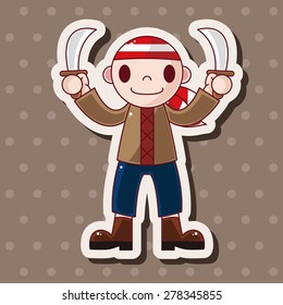 pirate theme elements